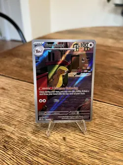 President Gumshoos 153/132 ME01: Mega Evolution Illustration Rare Holo Pokemon - Image 2