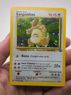 KANGASKHAN Pokemon Set Jungle Unlimited Holo 5/64 - PORTUGUESE - Image 1