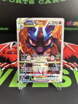 Pokemon Lucario VSTAR SWSH291 Black Star Promo Crown Zenith NM - Image 1
