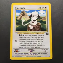 Smeargle #32 - 2001 Black Star Promo Non-Holo Rare - Pokemon TCG - LP - Image 1