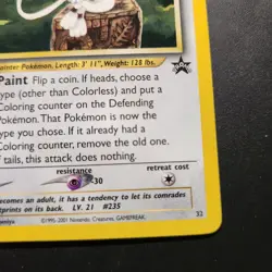 Smeargle #32 - 2001 Black Star Promo Non-Holo Rare - Pokemon TCG - LP - Image 3