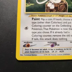 Smeargle #32 - 2001 Black Star Promo Non-Holo Rare - Pokemon TCG - LP - Image 4