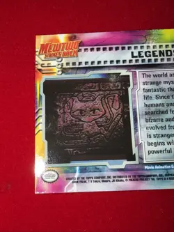 Pokemon Topps Mewtwo Strikes Back Movie Non Holo Legends Mew - Image 3