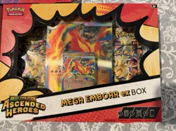 Pokemon Ascended Heroes Mega Meganium, Mega Emboar, First Partners Sealed Kit - Image 2
