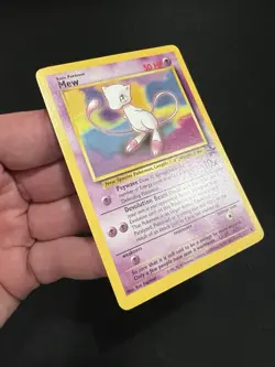 Mew - 8 Black Star Promo WOTC Pokemon Lightly Played NM - Image 2