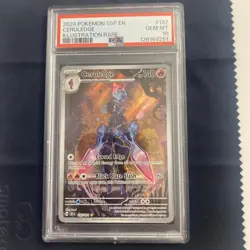 PSA 10 GEM 2024 POKEMON SSP EN CERULEDGE 197/191 SURGING SPARKS ILLUSTRATION🔥🔥 - Image 1