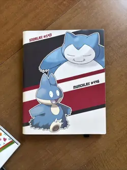 Ultra PRO Pokemon TCG 9-Pocket 20 Page Binder Album Snorlax Munchlax - Image 1