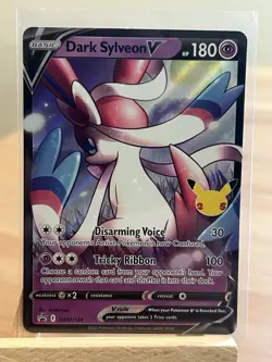 Pokemon TCG Lot Dark Sylveon V Lance's Charizard V 25th Celebrations Full art - Image 2