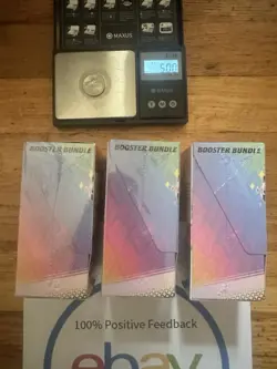 Prismatic Evolutions Booster Bundle X3 Lot Heavy Possible God Pack Pokemon TCG - Image 3