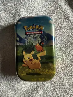 Pokemon TCG Ascended Heroes Mini Tin Sealed Pikachu And Tepig - Image 1