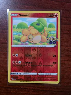 Numel (Peelable Ditto) 013/078 Pokemon GO Reverse Holo - Image 1