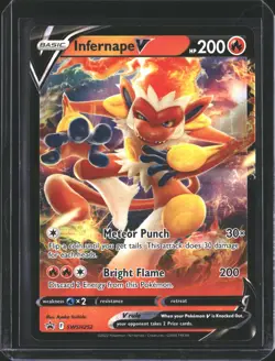Infernape V SWSH252 Holo Promo Sword & Shield Promo Pokemon NM/M - Image 1