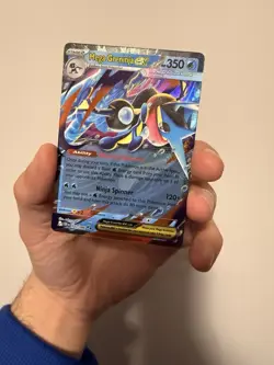 Mega Greninja ex 022/086 Pokemon TCG Chaos Rising Double Rare Holo Pokemon Card - Image 3