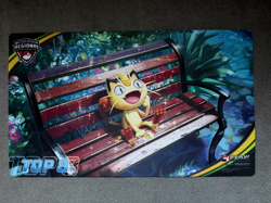 Pokemon - Perfect Order Meowth ex TOP 8 TCG Play Mat [REGIONAL CHAMPIONSHIPS] - Image 1