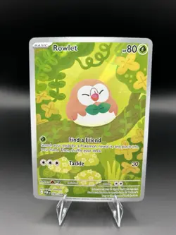 Pokemon Rowlet 090/88 Full Art SIR Perfect Order Near Mint-NM - Image 1