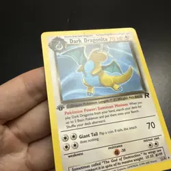 Dark Dragonite [Non-Holo] Pokemon Team Rocket #22/82 [1st Edition] - Image 2