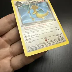 Dark Dragonite [Non-Holo] Pokemon Team Rocket #22/82 [1st Edition] - Image 3