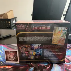 Pokemon TCG: Chaos Rising Pokemon Center ETB- Factory Sealed On Hand - Image 3