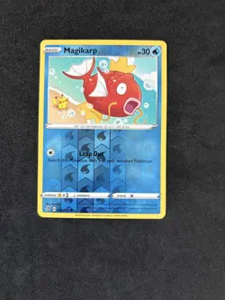 Magikarp 039/192 Rebel Clash Pokemon Reverse Holo NM w/ Pikachu Cameo - Image 1
