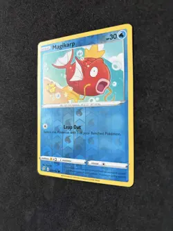 Magikarp 039/192 Rebel Clash Pokemon Reverse Holo NM w/ Pikachu Cameo - Image 2
