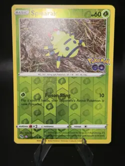 Ditto (Spinarak) - 006/078 - Pokemon Go Common Reverse Holo Unpeeled LP - Image 1