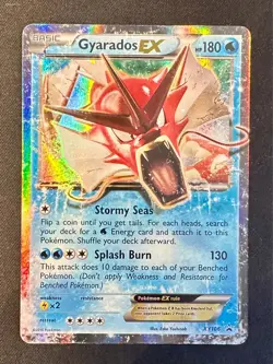 Gyarados EX XY106 Black Star Promo Pokemon Card Shiny Holo Rare Exclusive Nm/Vlp - Image 1