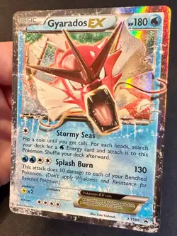 Gyarados EX XY106 Black Star Promo Pokemon Card Shiny Holo Rare Exclusive Nm/Vlp - Image 2