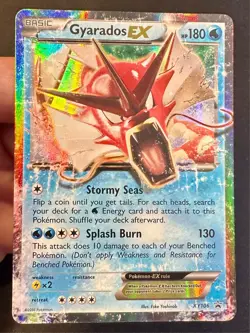 Gyarados EX XY106 Black Star Promo Pokemon Card Shiny Holo Rare Exclusive Nm/Vlp - Image 4