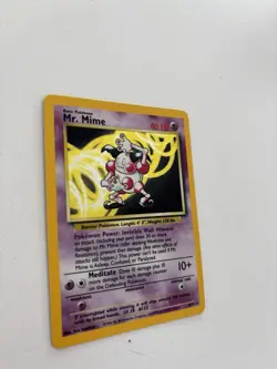 Pokemon TCG Mr. Mime Jungle 6/64 Holo Unlimited Holo Rare - Image 3