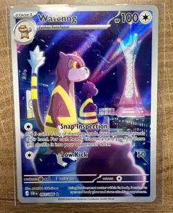 Watchog 097/086 Illustration Rare Pokemon Chaos Rising ME04 NM Gradeable Copy - Image 1