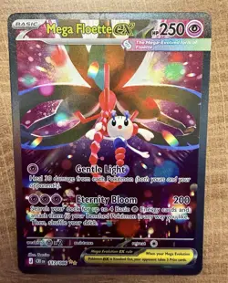 Pokemon TCG Chaos Rising 117/086 Mega Floette Ex Special Illustration Rare - NM - Image 1