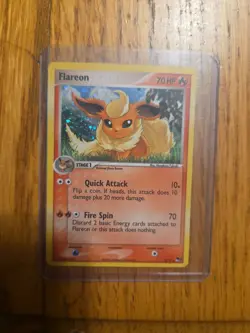 Pokemon Flareon 2/17 Rare POP Series 3 2006 Holofoil - Image 1