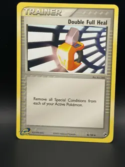POKEMON DOUBLE FULL HEAL 86/100 EX SANDSTORM UNCOMMON NEAR MINT - Image 1