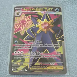 Pokemon TCG Perfect Order Mega Starmie ex 102/88 Ultra Rare NM - Image 1