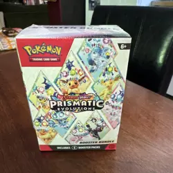 Pokemon TCG: S&V Prismatic Evolutions Factory Sealed Booster Bundle - Image 1