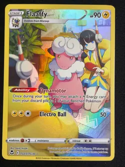 Pokemon Flaaffy Ultra Rare SWSH12: Silver Tempest Trainer Gallery TG03/TG30 NM - Image 1