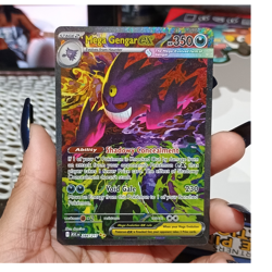 Mega Gengar EX Me02: Phantasmal Flames Secret Rare Full Art Holo 284/217 - Image 1