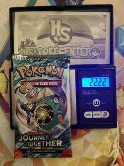 Heavy! Over 22.22 Gram Pokemon Journey Together Booster Pack Sealed - Image 1