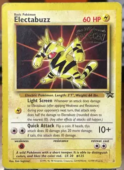 Electabuzz (Movie Promo) #02/53 WoTC Promo Pokemon MP - Image 1
