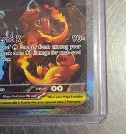 Pokemon Mega Charizard X EX 125/094 From Phantasmal Flames Newly Pulled - Image 4