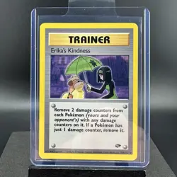 [NM] 2000 Pokemon Gym Challenge Erika's Kindness Unlimited 103/132 Rare - Image 3
