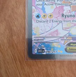 Pokemon TCG Ascended Heroes Mega Dragonite ex Sir 290/217 Mint Condition - Image 4