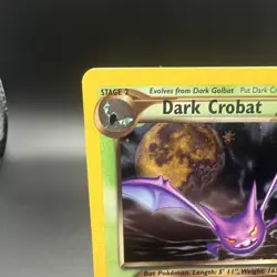 Pokemon Dark Crobat 2/105 Neo Destiny Holo Rare Stage 2 70 HP Unlimited English - Image 2