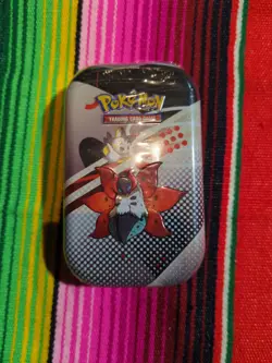 Pokemon Unova Black Bolt White Flare Mini Tin Display 8 tins 16 packs Sealed - Image 3