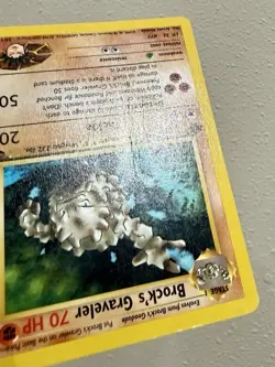 Brock's Graveler HP 34/132 - 1st Edition Gym Challenge 🏝 Pokemon WOTC 2000 (A) - Image 4