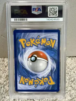 ASH'S PIKACHU PROMO-I CHOOSE YOU! POKEMON SM BLACK STAR PROMO 2017 SM108 PSA 8 - Image 2