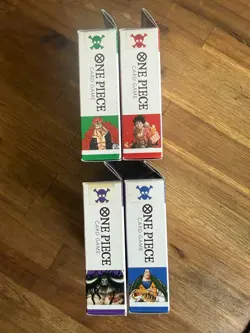 One Piece English Super Pre-Release ST-01 to ST-04 Full Starter Deck Set Sealed - Image 2
