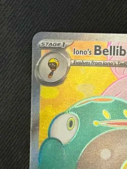 Ionos Bellibolt 172/159 (JTG) Journey Together NM Full Art Pokemon Card - Image 5