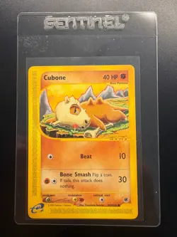 Pokemon TCG Cubone Expedition Base Set 103/165, Regular Common Card - Image 1