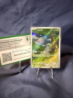Pokemon Tangela 178/165 SV151 Illustration Rare Holo 80 HP Tactful Tangling Card - Image 2